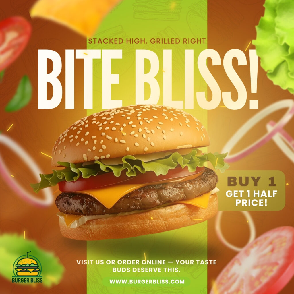 Orange and Yellow Food Organic Holi Festival Business Instagram Post (1)