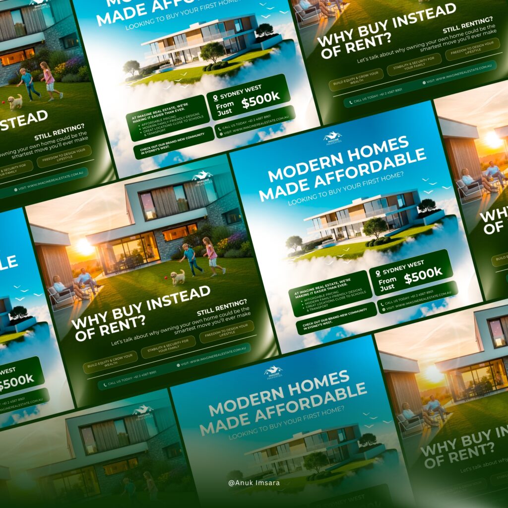 Sky Blue Modern Real Estate Instagram Post (3)